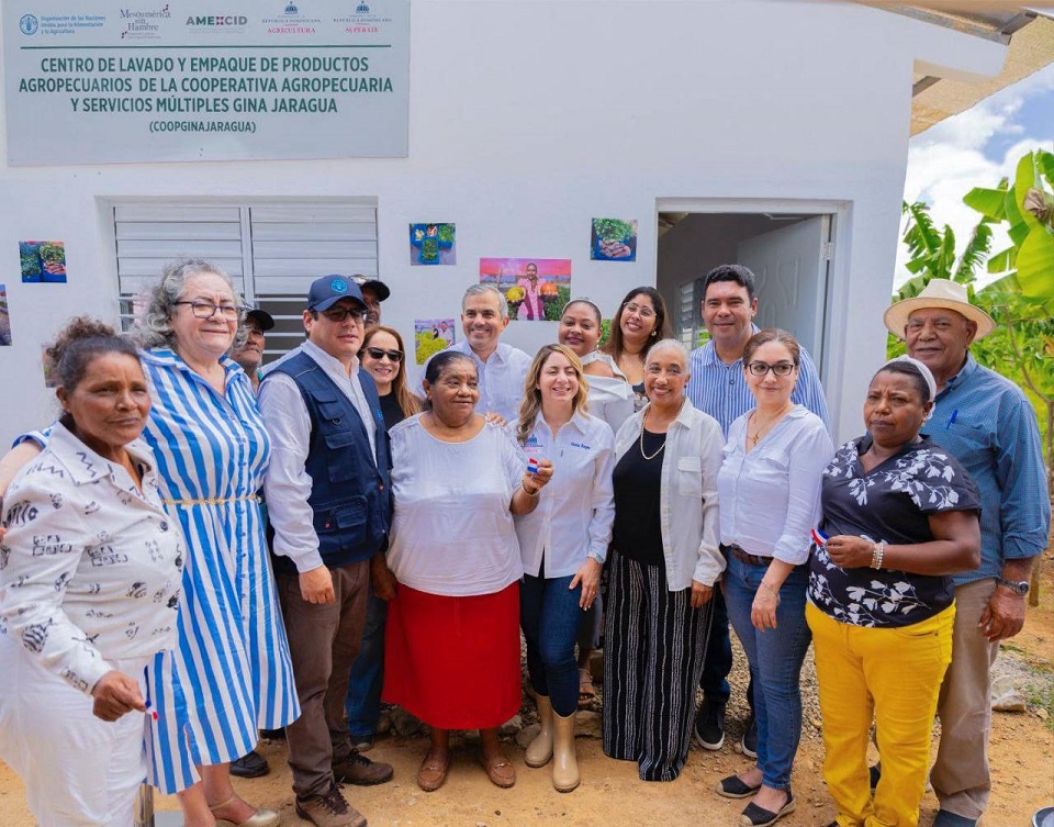 Gobierno RD, FAO y Mesoamérica sin Hambre – Amexicd inauguran Centro de Lavado y Acopio de productos agropecuarios en Higüey